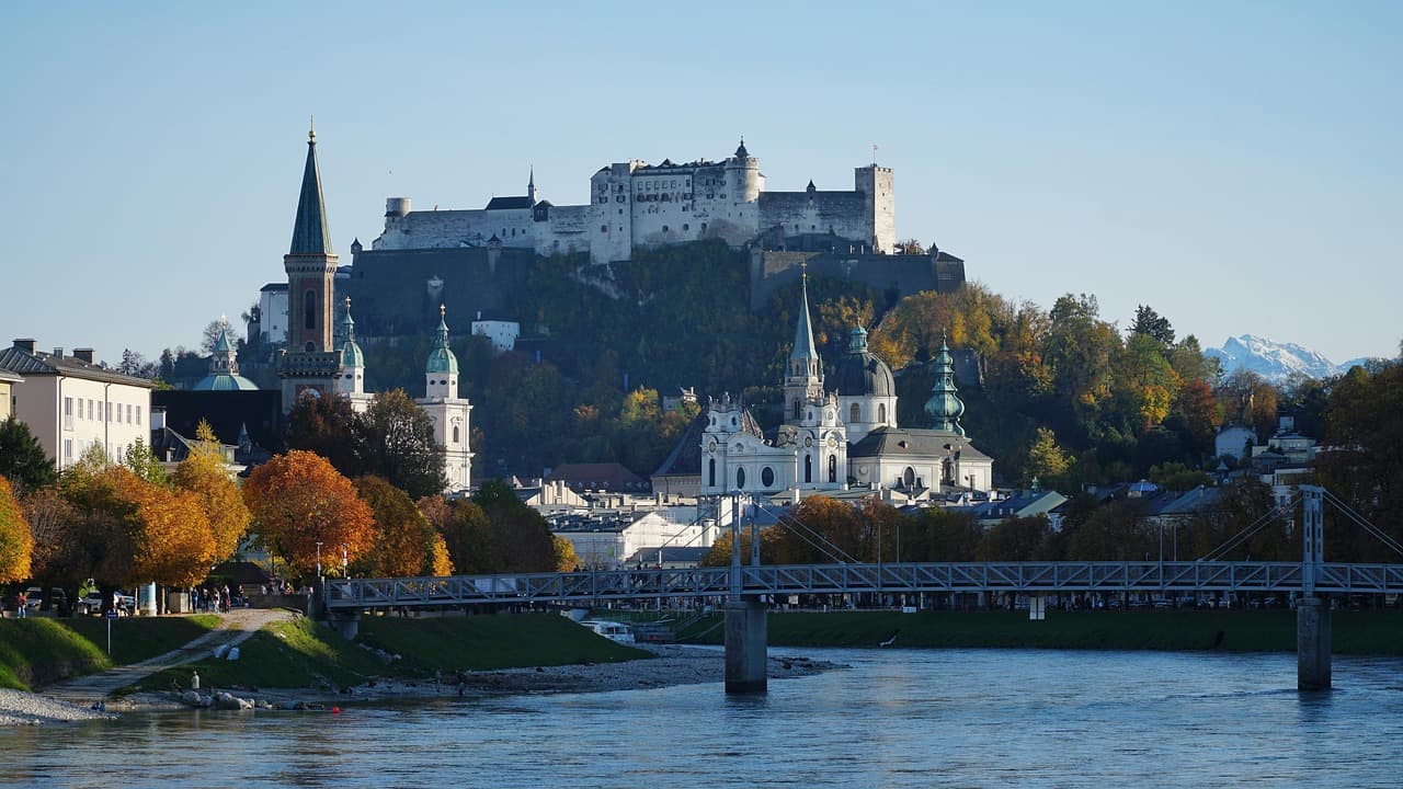 Zamek Hohensalzburg w Salzburgu
