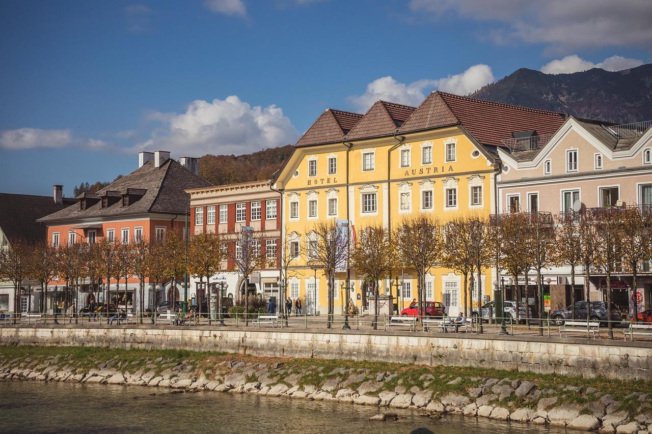 Piękne widoki w Bad Ischl