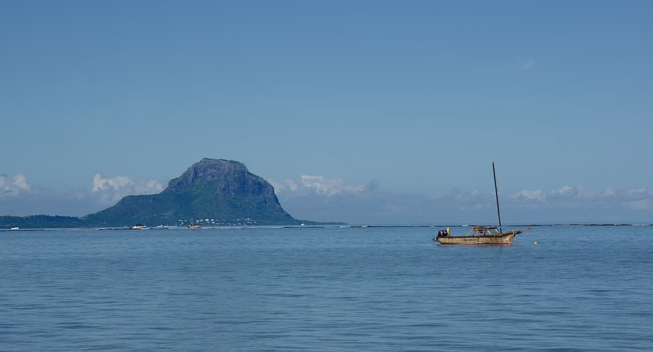 Widok z Le Morne Brabant