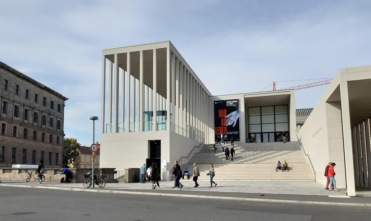 Wnętrze galerii sztuki w Zagrzebiu