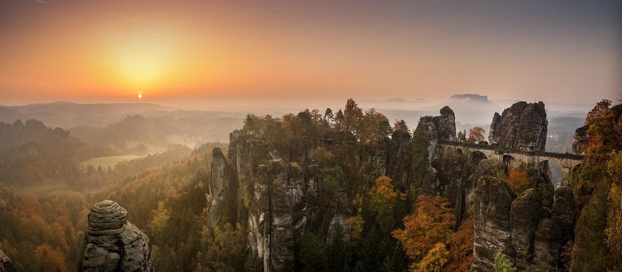 Widok z Bastionu Królowej