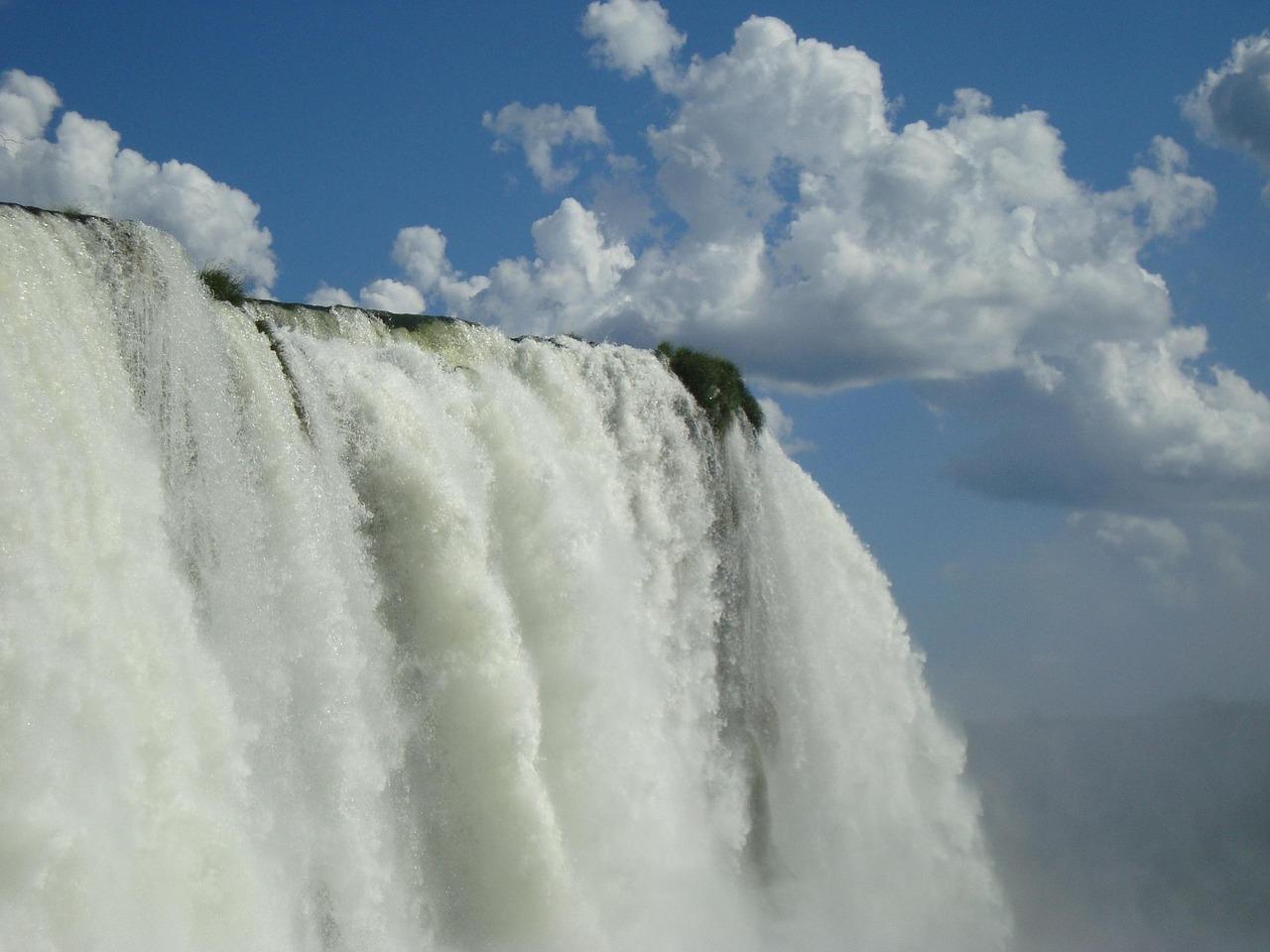 Widok na Wodospady Iguazu