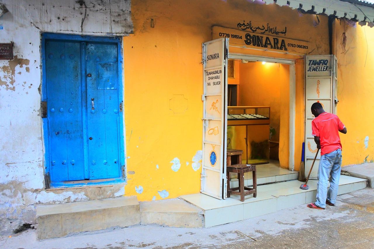 Piękne rafy koralowe w Nugarra, Zanzibar