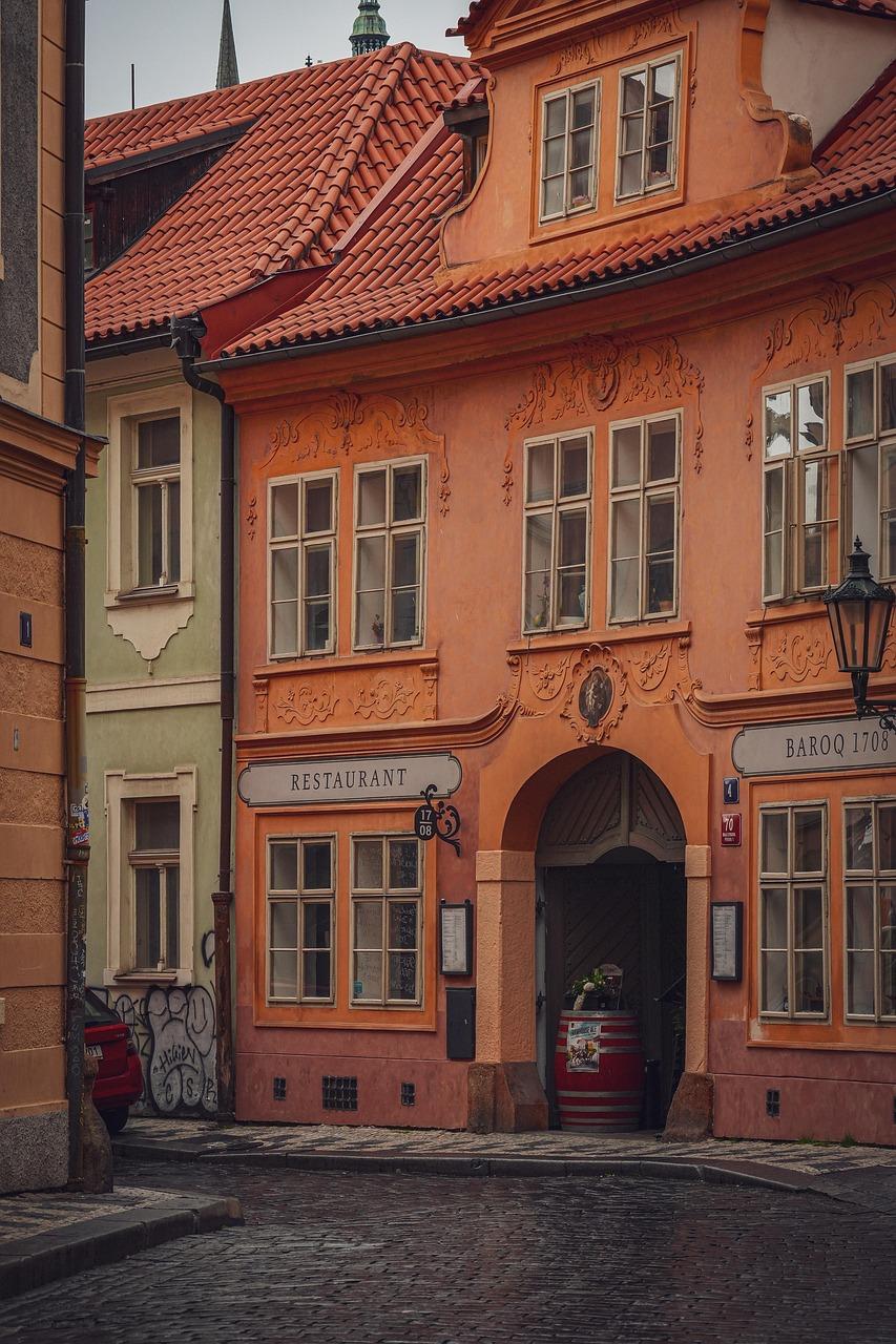 Widok na Pragę latem