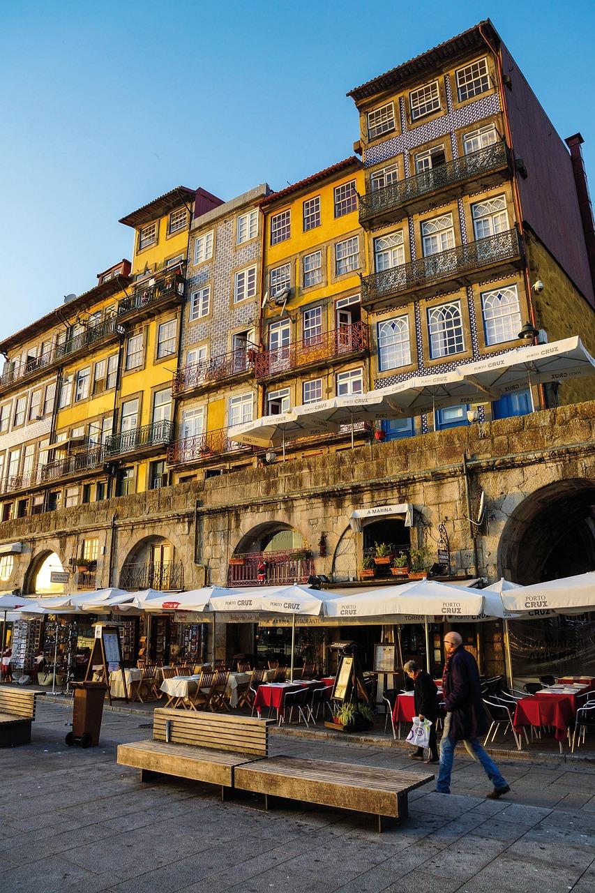 Cais da Ribeira w Porto