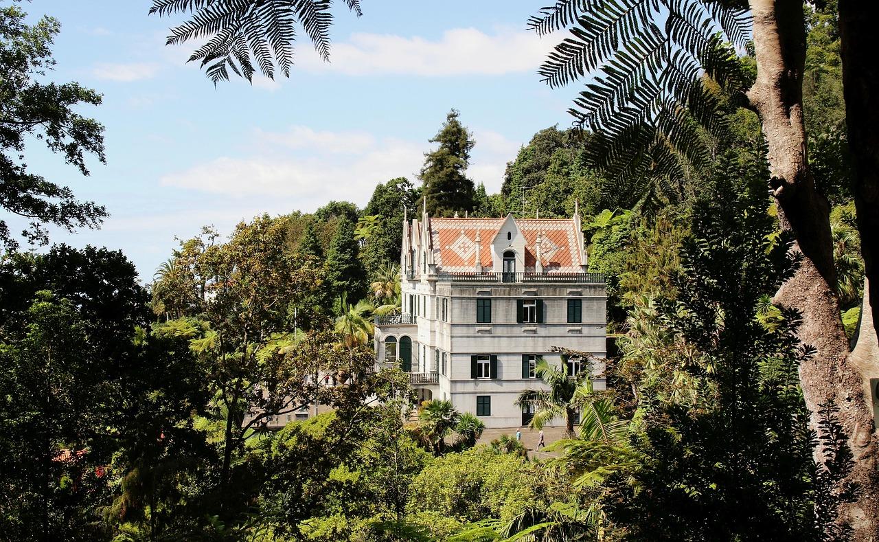 Widoki w Ogrodzie Botanicznym w Funchal