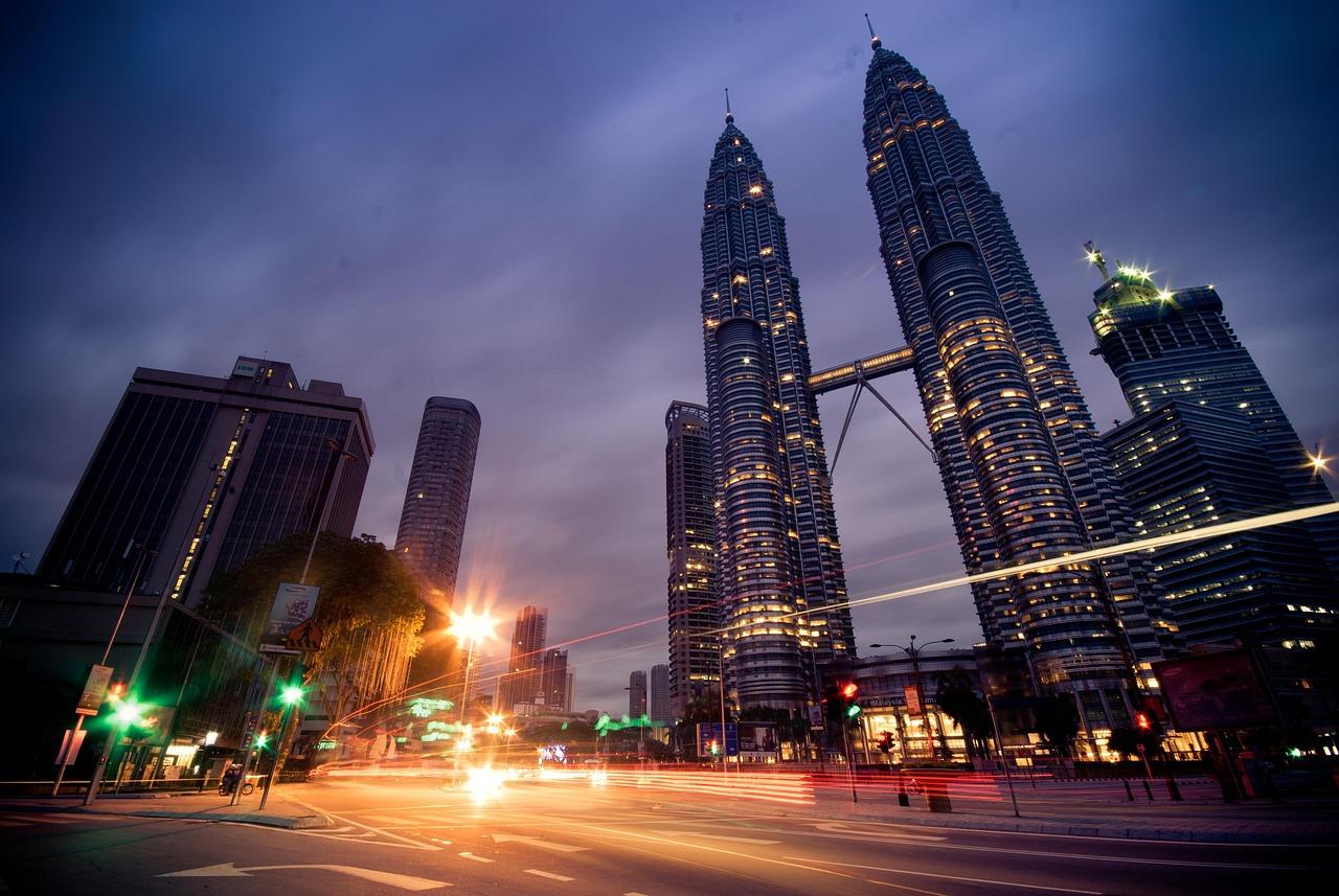 Drapacze chmur w Kuala Lumpur