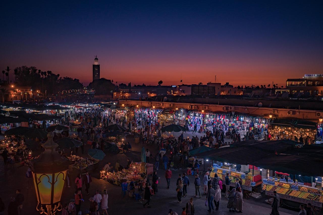 Zachód słońca z Mirador de El Bailadero