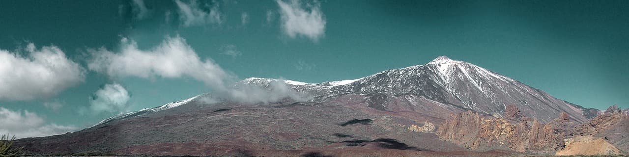 Panoramiczny widok z Mirador del Teide