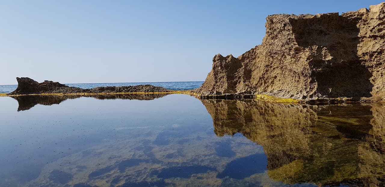 Piękny widok na morze w Sousse