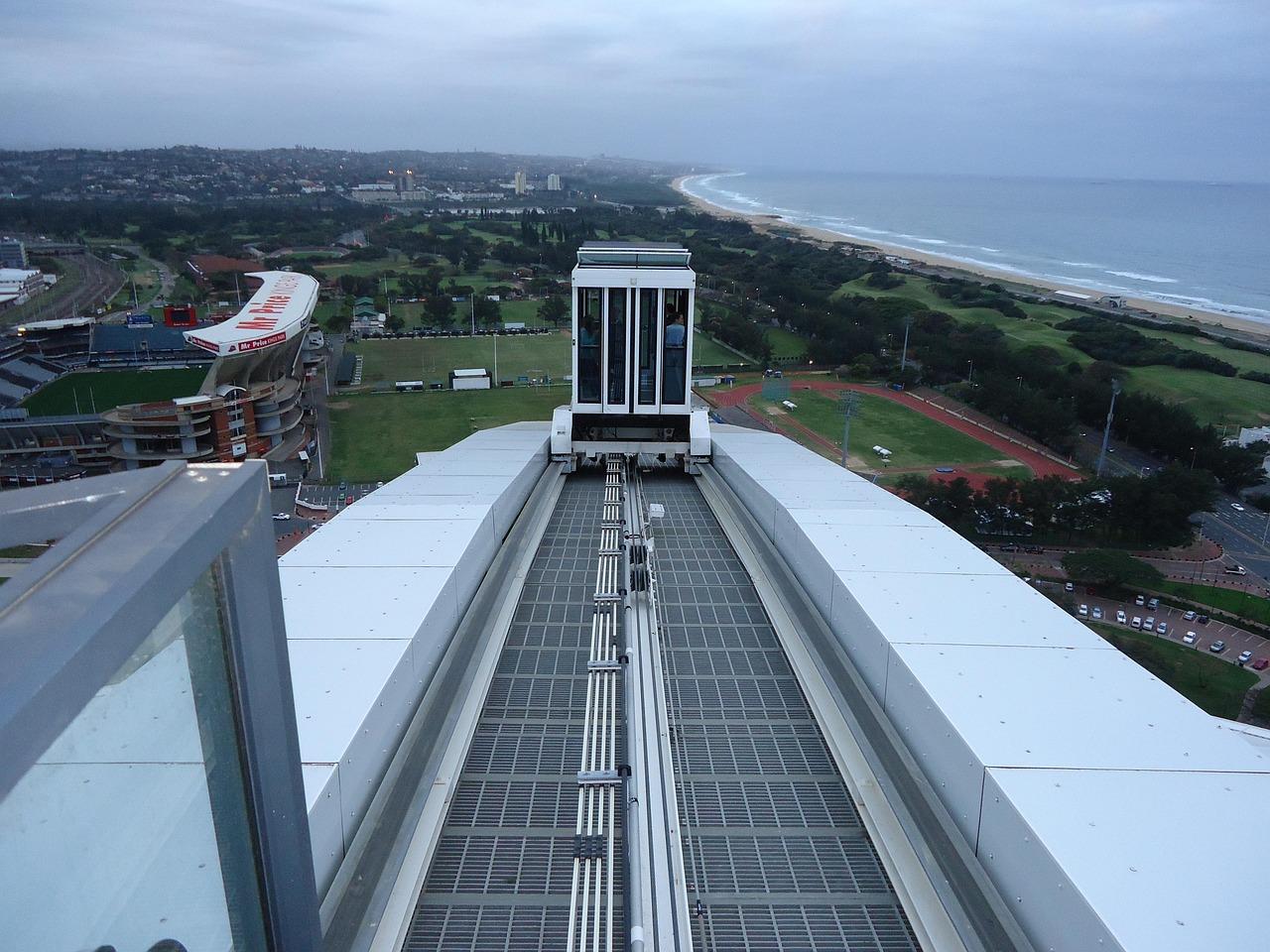 Widok z Moses Mabhida Stadium