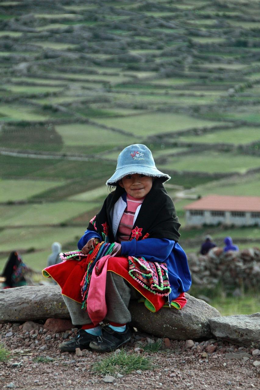 Widok na Jezioro Titicaca
