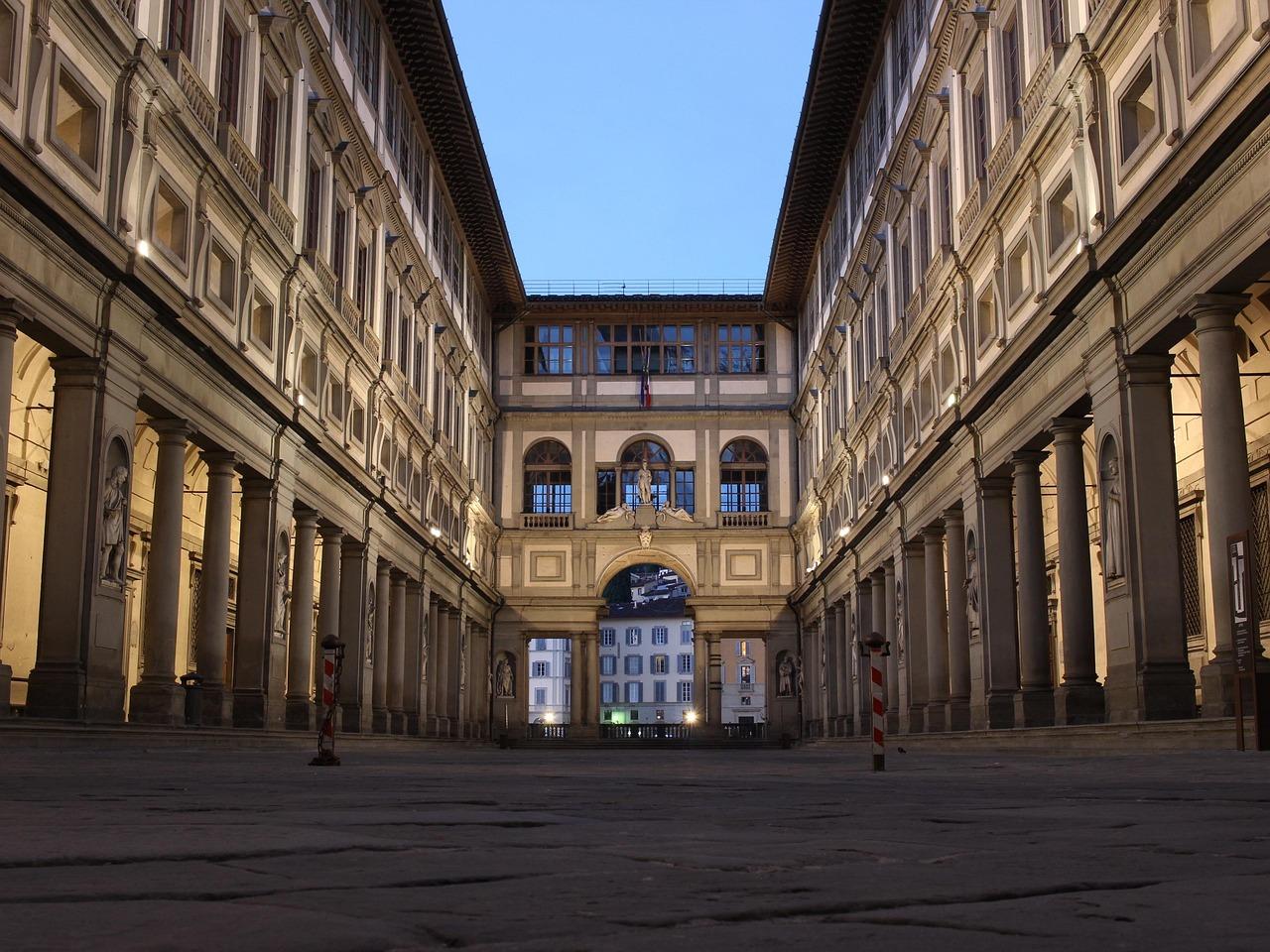 Dzieła sztuki w Muzeum Uffizi