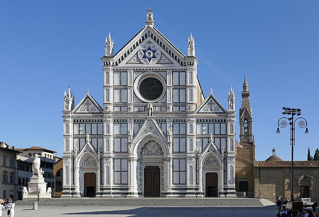 Widok na Bazylikę Santa Croce